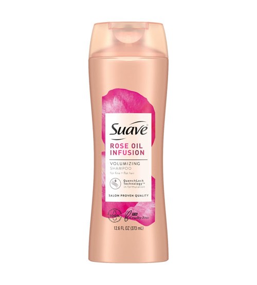 Suave Rose Oil Infusion Volumizing Shampoo 373ml